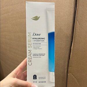 Dove Hyaluronic Serum & Face Oil Skincare